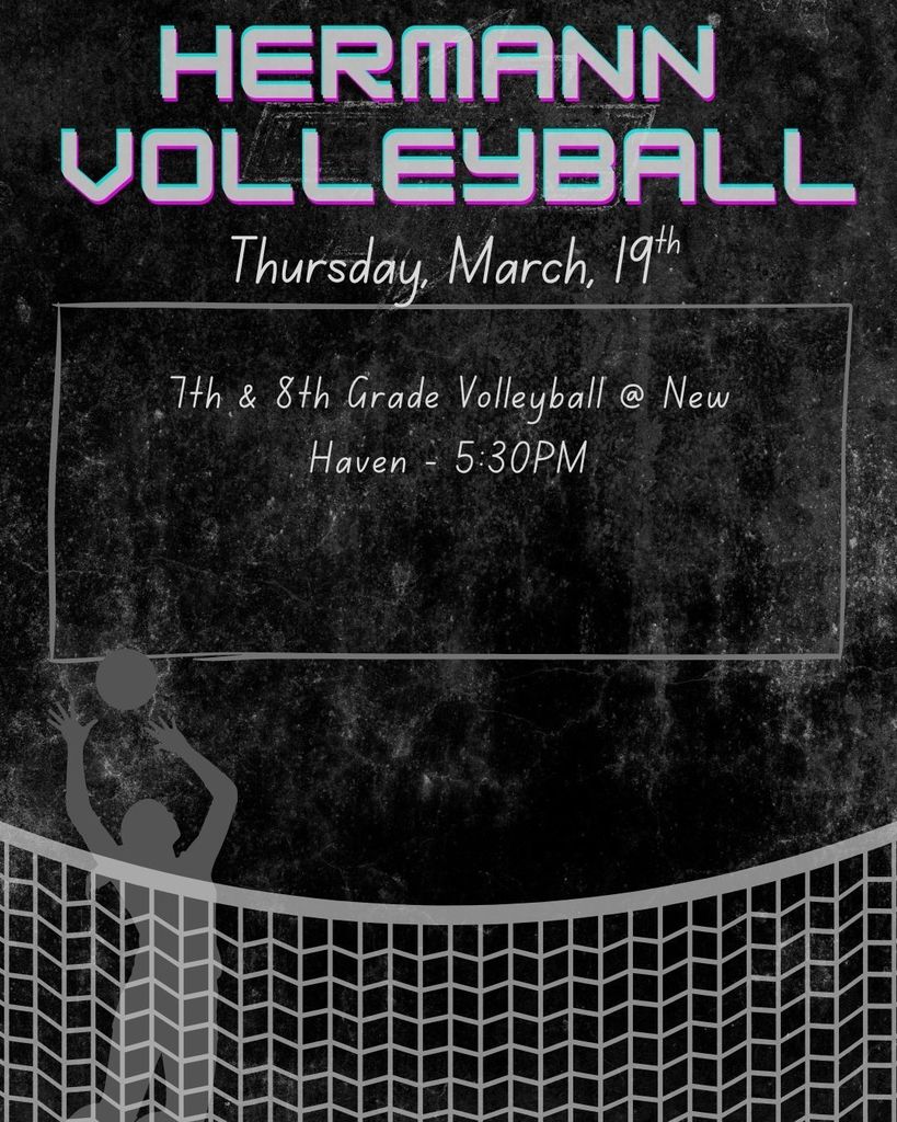 Volleyball March 19 game and time 