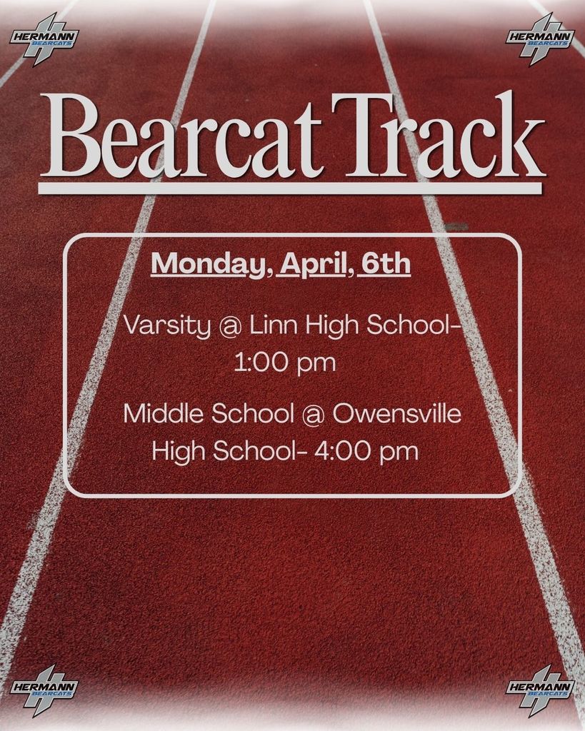 Bearcat track meet locations and start times