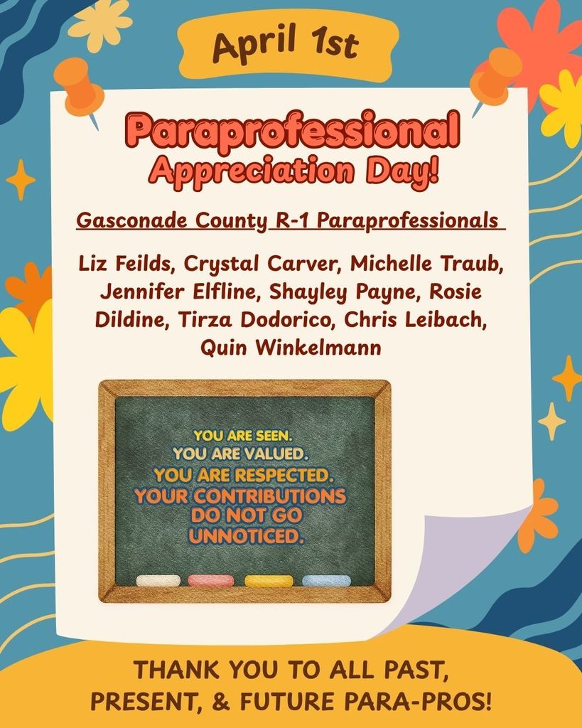 Paraprofessional appreciation post