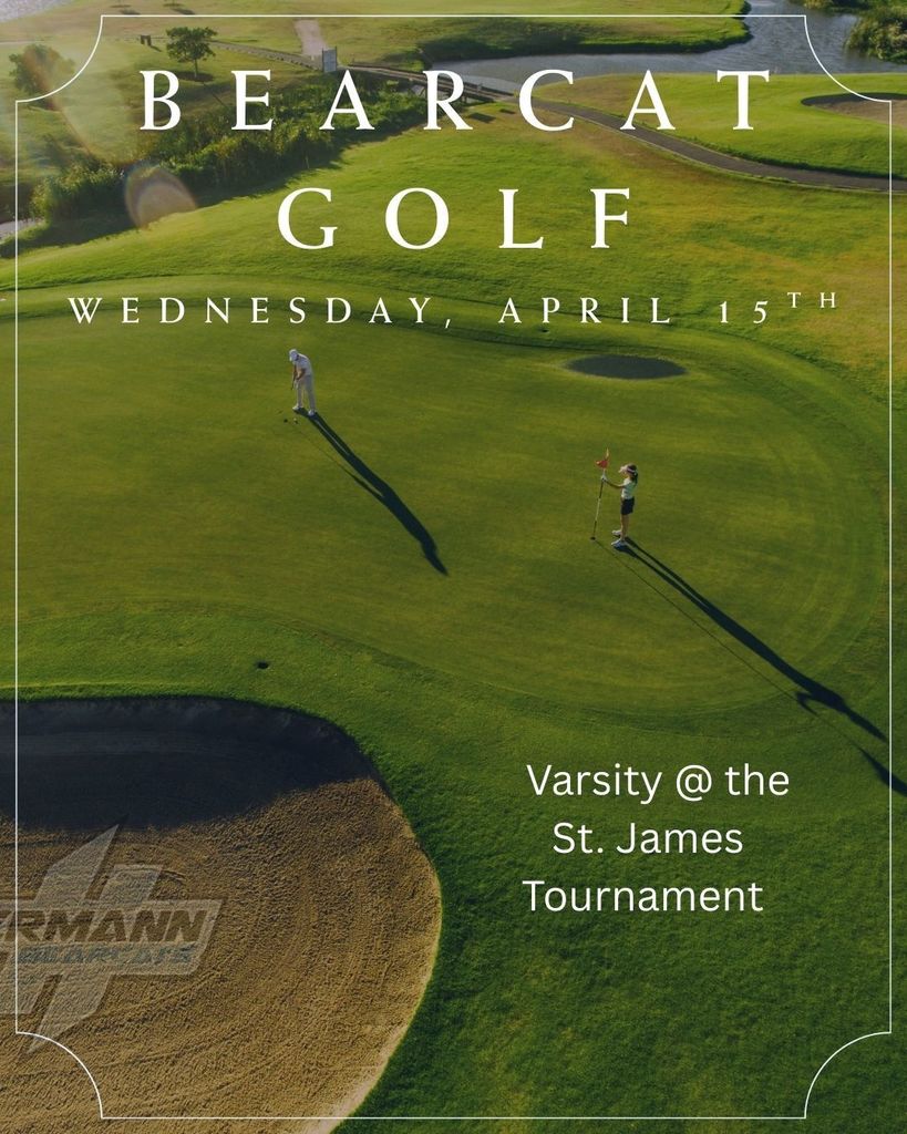 April 15th Golf location and tee time