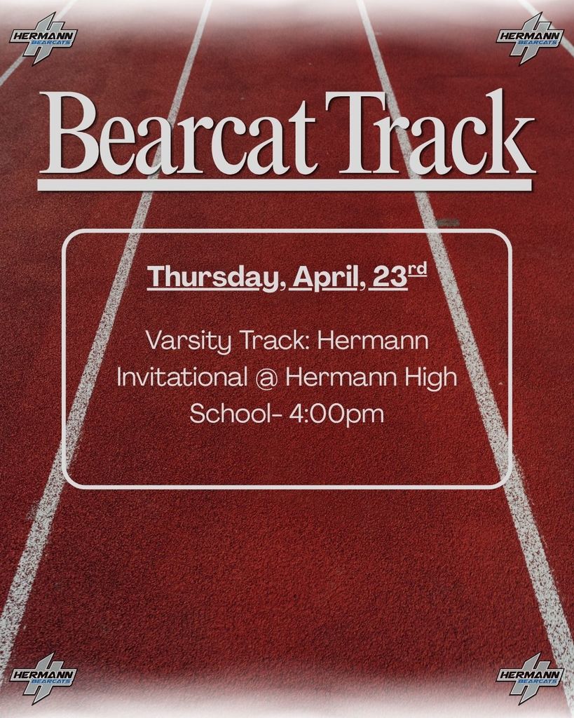 Track meet location, date and time 