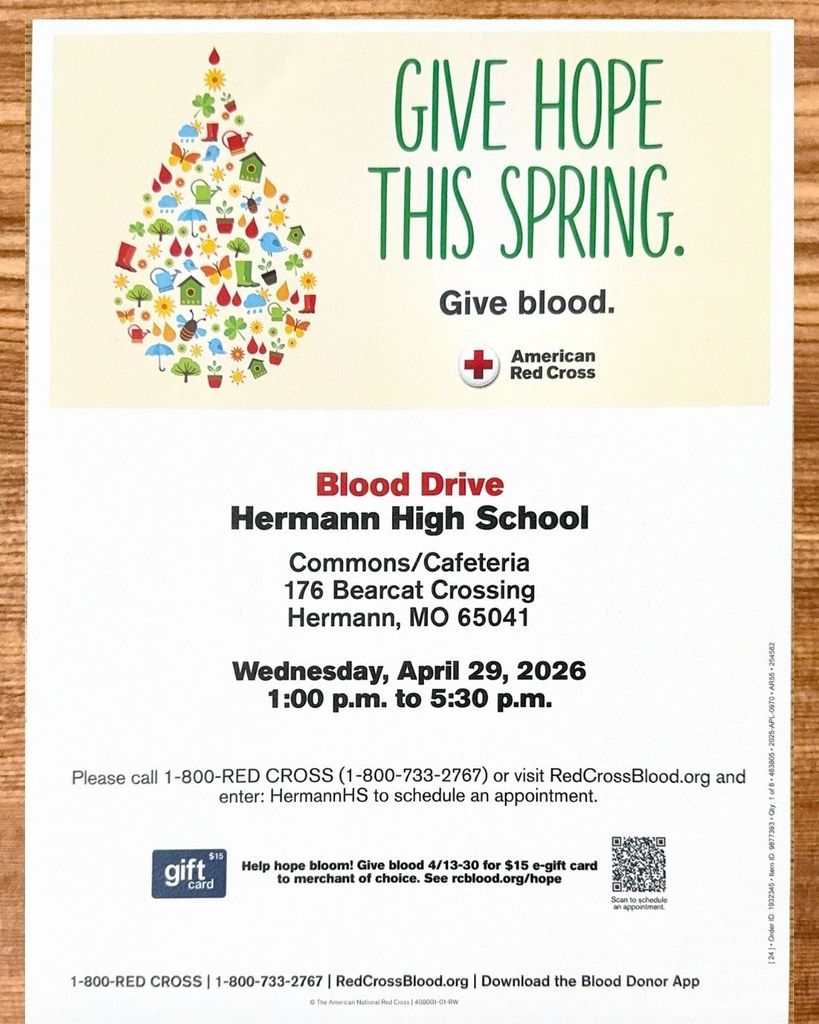 Blood Drive information 