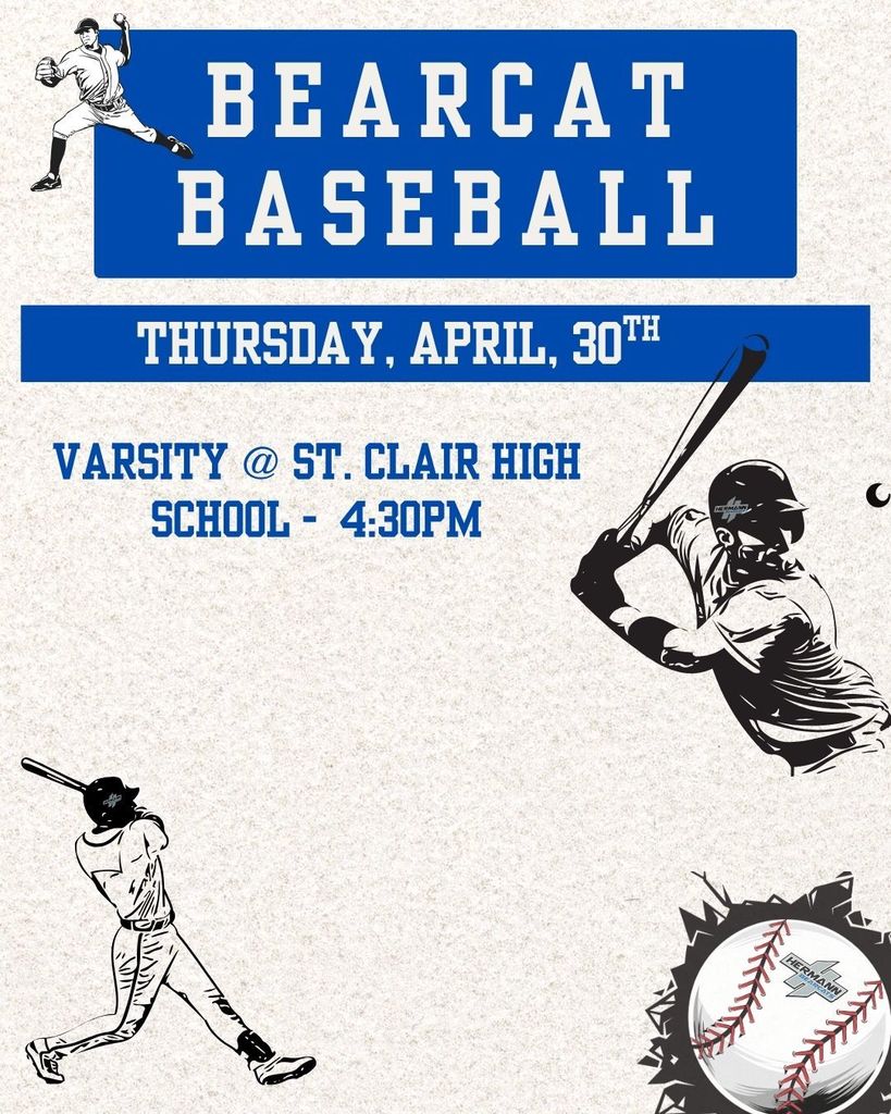 Baseball game location and time 
