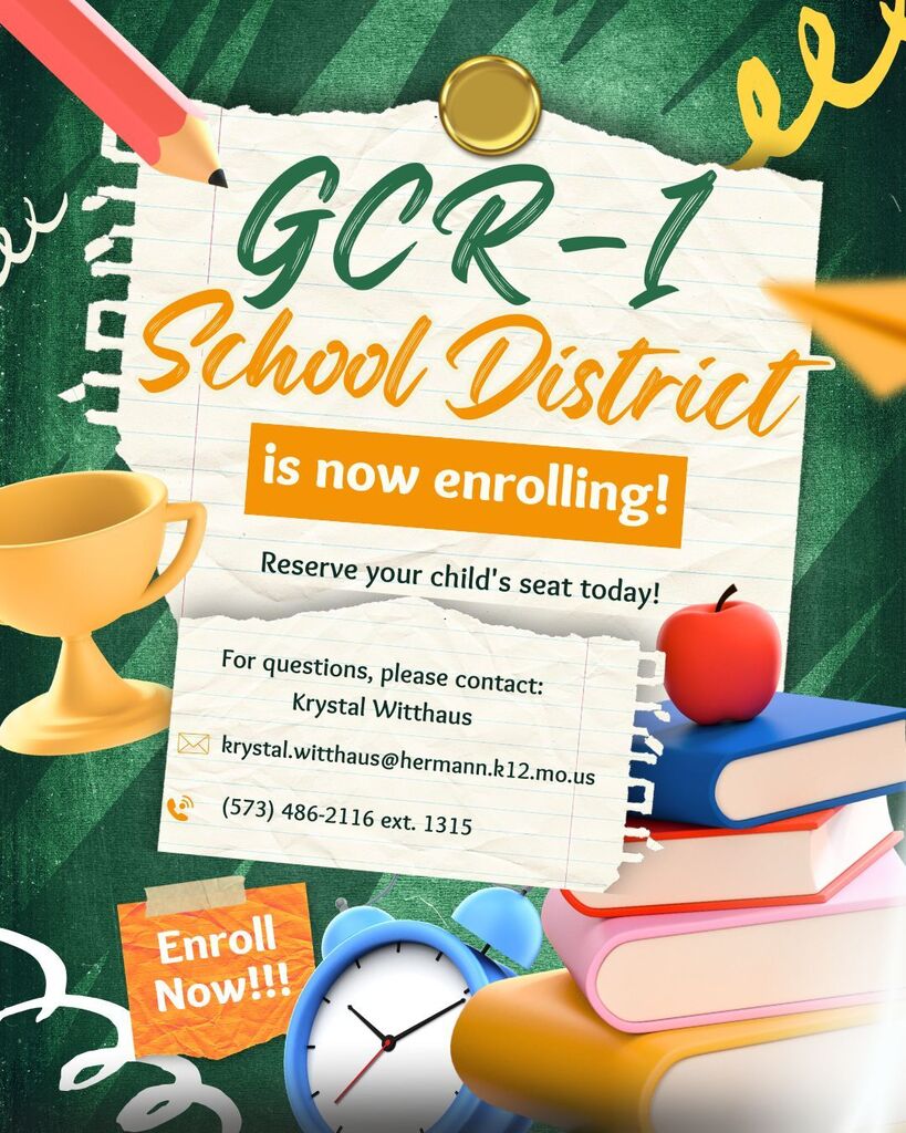 GCR-1 Enrollment is now open