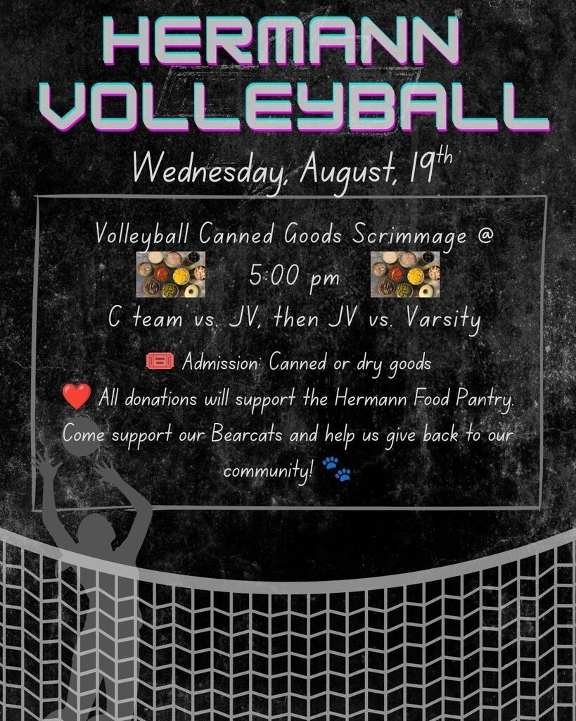 Volleyball Canned Good Scrimmage