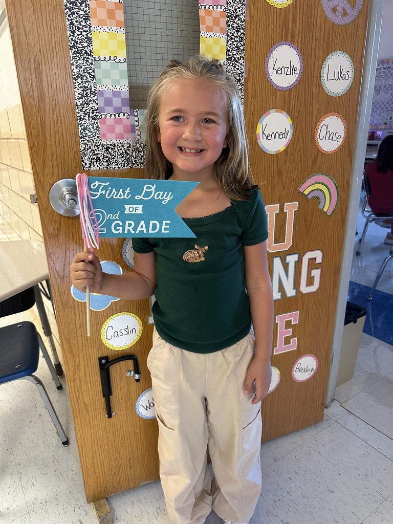 First day of Second Grade