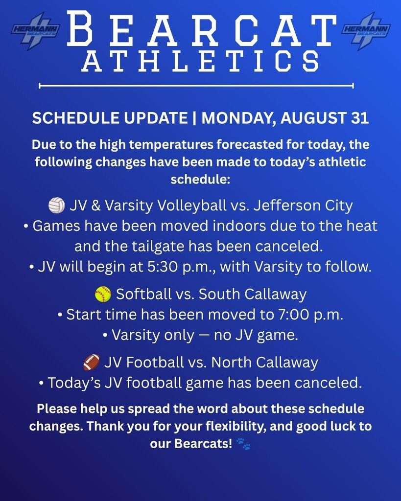 Athletics update