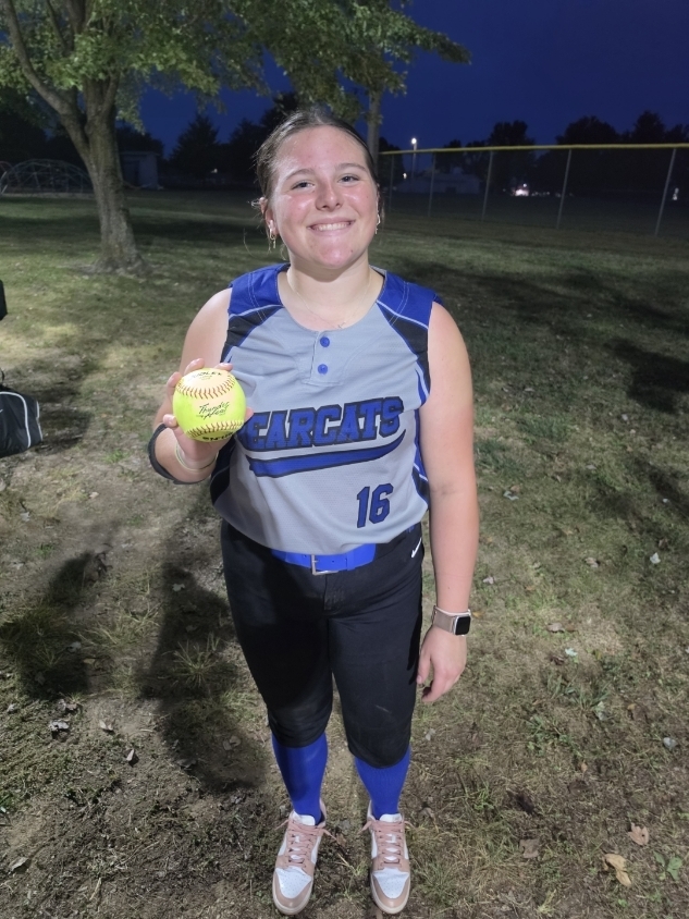 Varsity Softball defeats St. James 17-14. Alivia Witthaus with a home run!