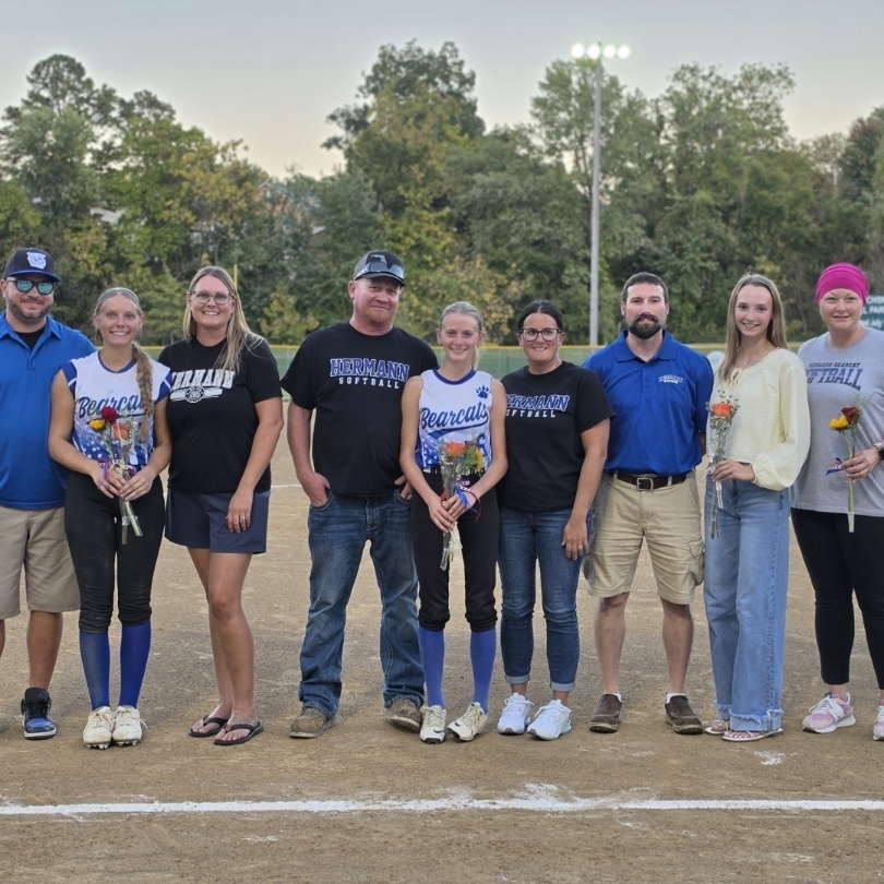 Varsity Softball defeats the St. Louis Patriots 9-8. They also celebrated their seniors with Senior Night! Seniors, we will miss you!