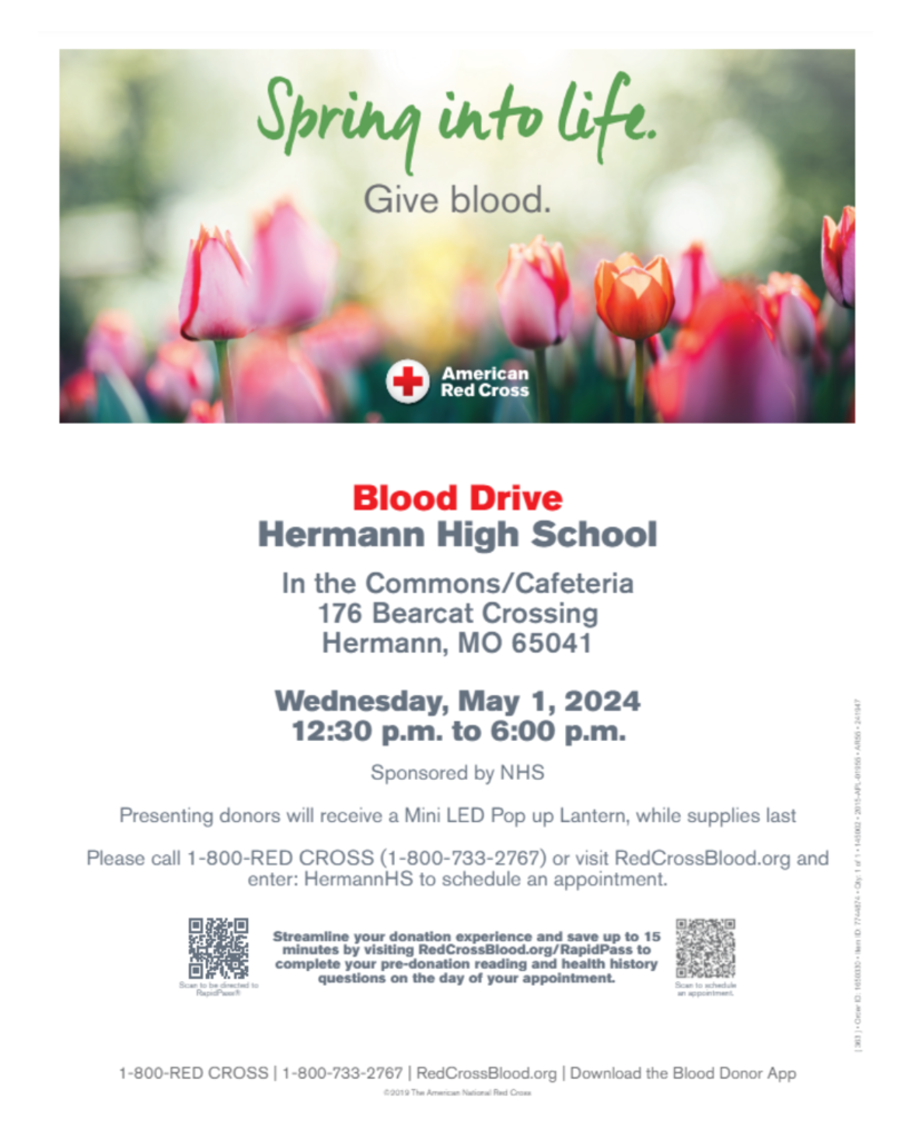 Blood Drive May 1 2024