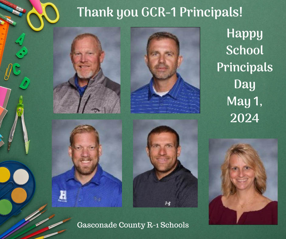 School Principals Day May 1, 2024