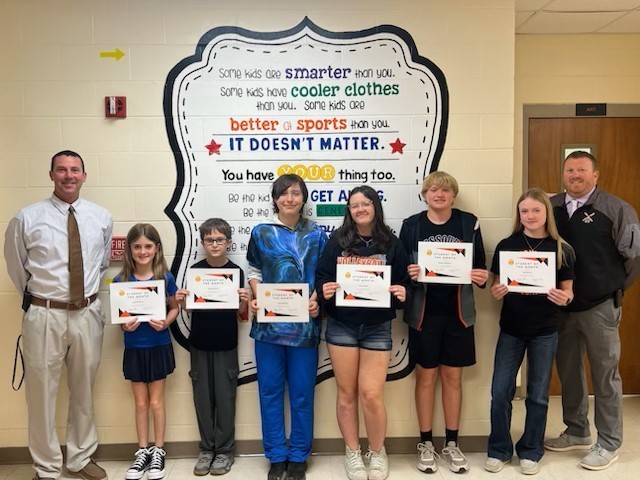 April Student of the Month