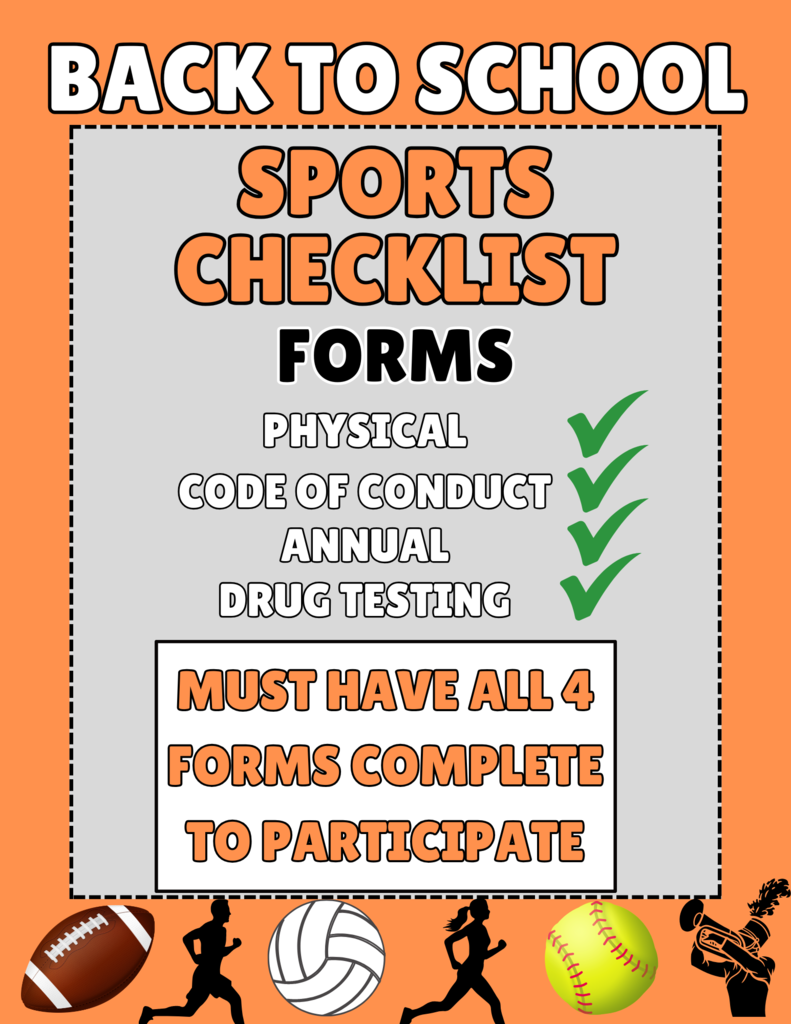 Back To School Sports Checklist