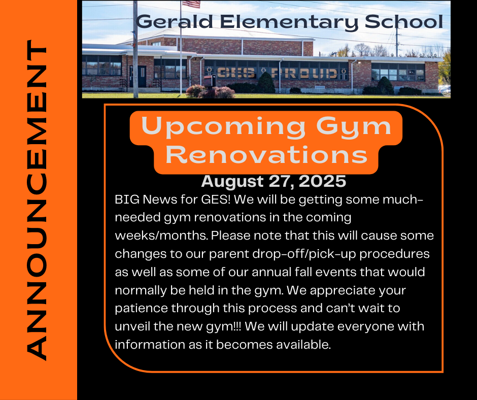 BIG NEWS FOR GES!!