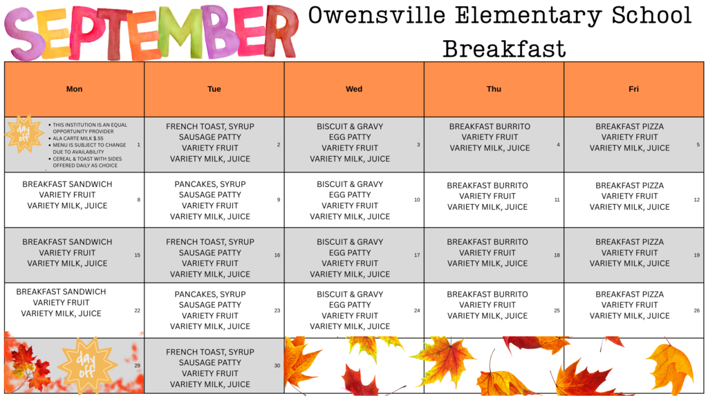 OES Breakfast