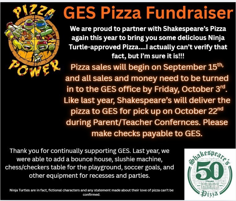 Pizza Fundraiser
