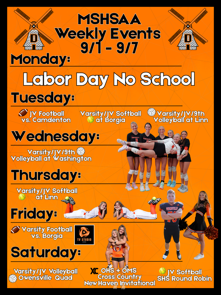 MSHSAA Events 9.1-9.7