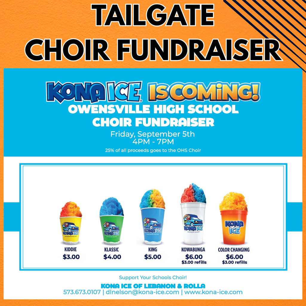 Choir fundraiser