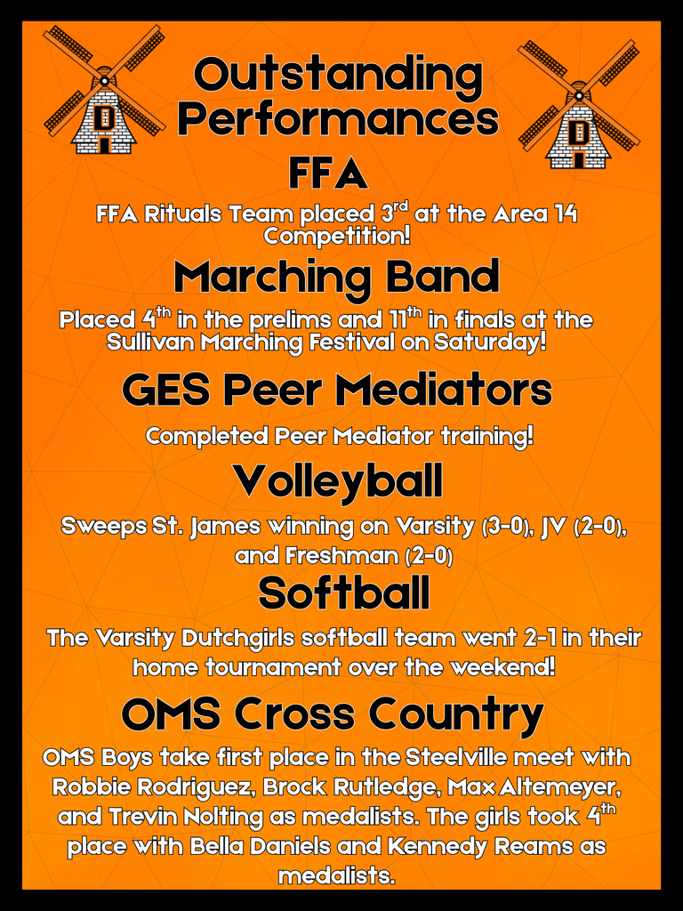 Outstanding Performances