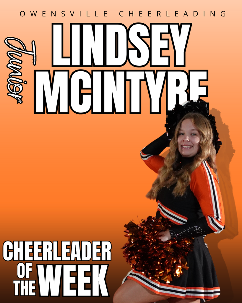 Cheerleader of the week