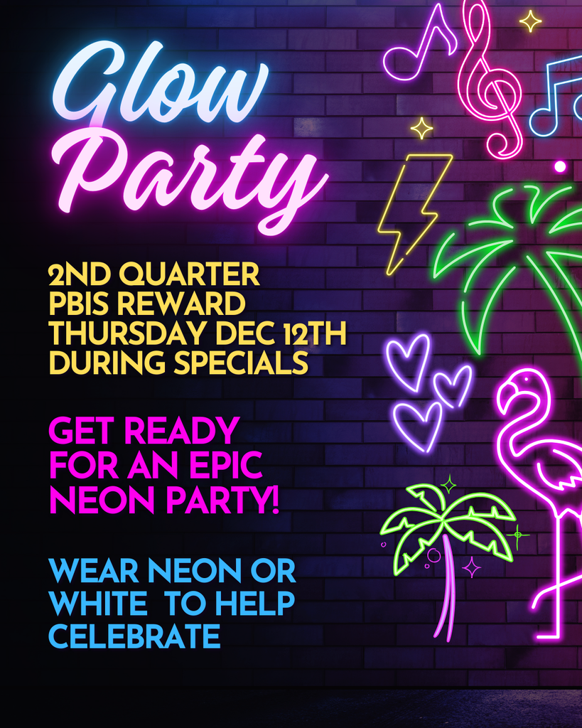 PBIS Glow Party