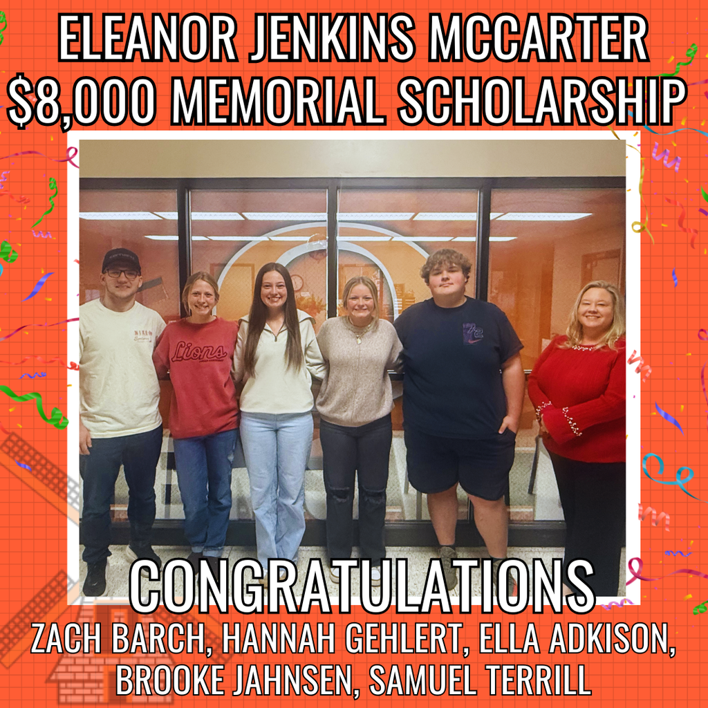 Eleanor Jenkins McCarter Memorial Scholarship