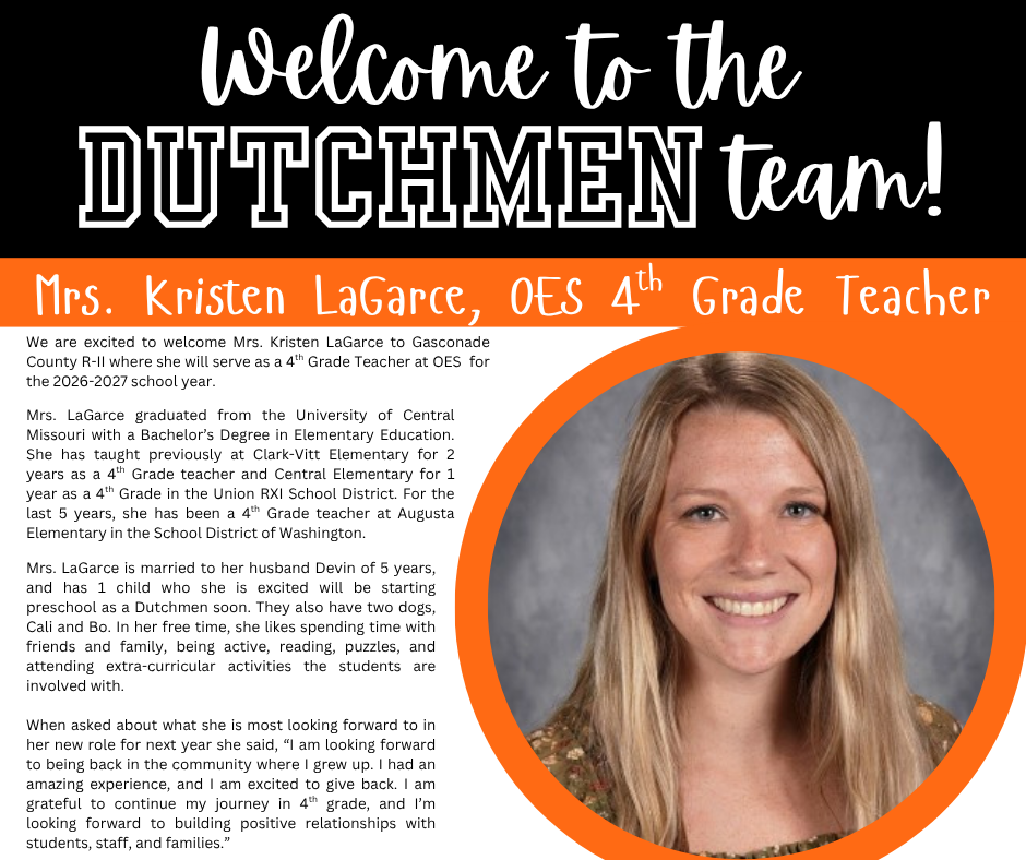 Welcome to the Dutchmen team!