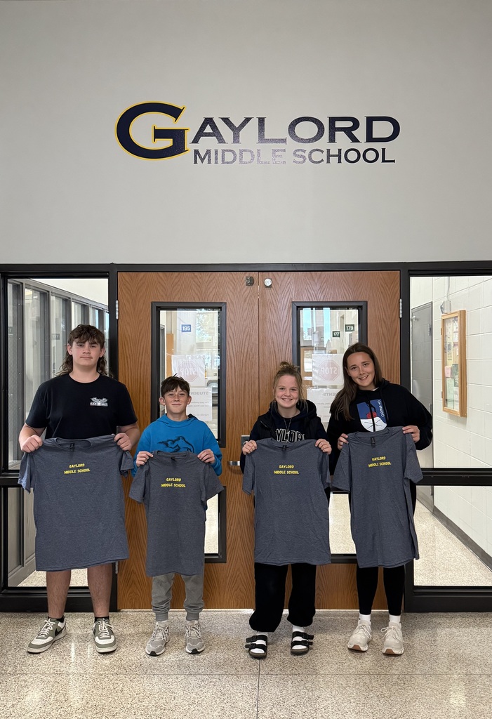 September Students of the Month - Gaylord Middle School