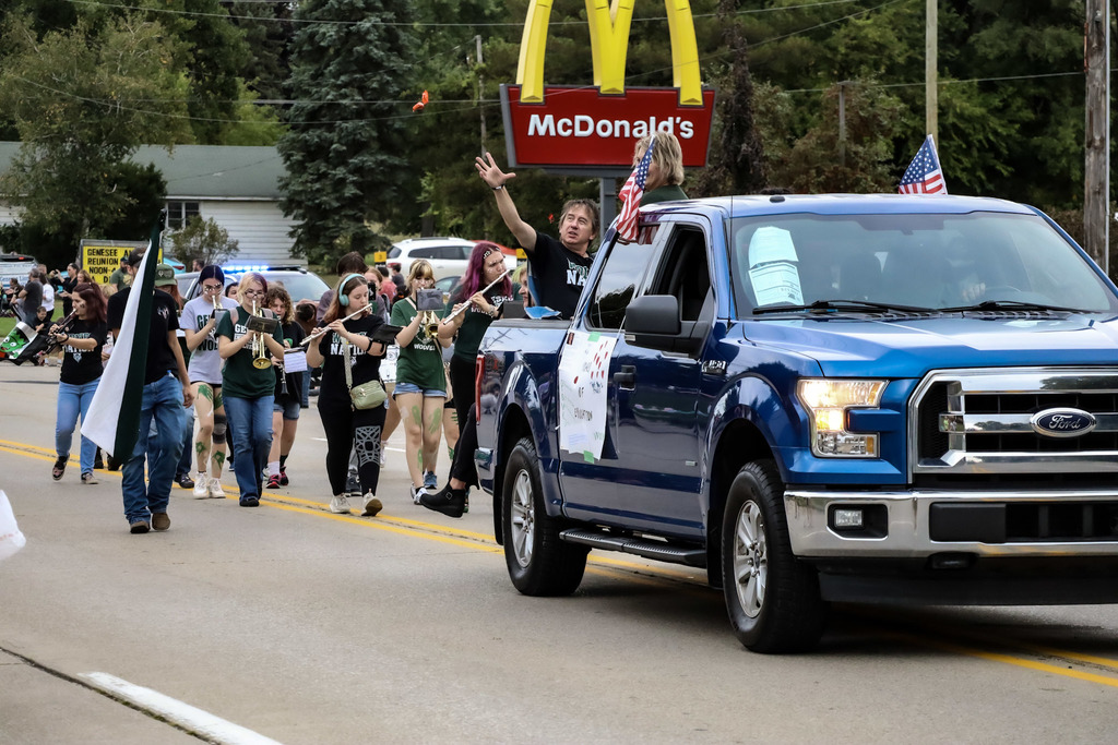 board members in parade
