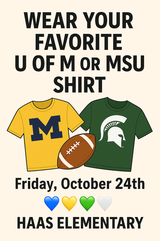 U of M vs MSU shirt day