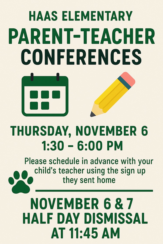 Haas Elementary conferences