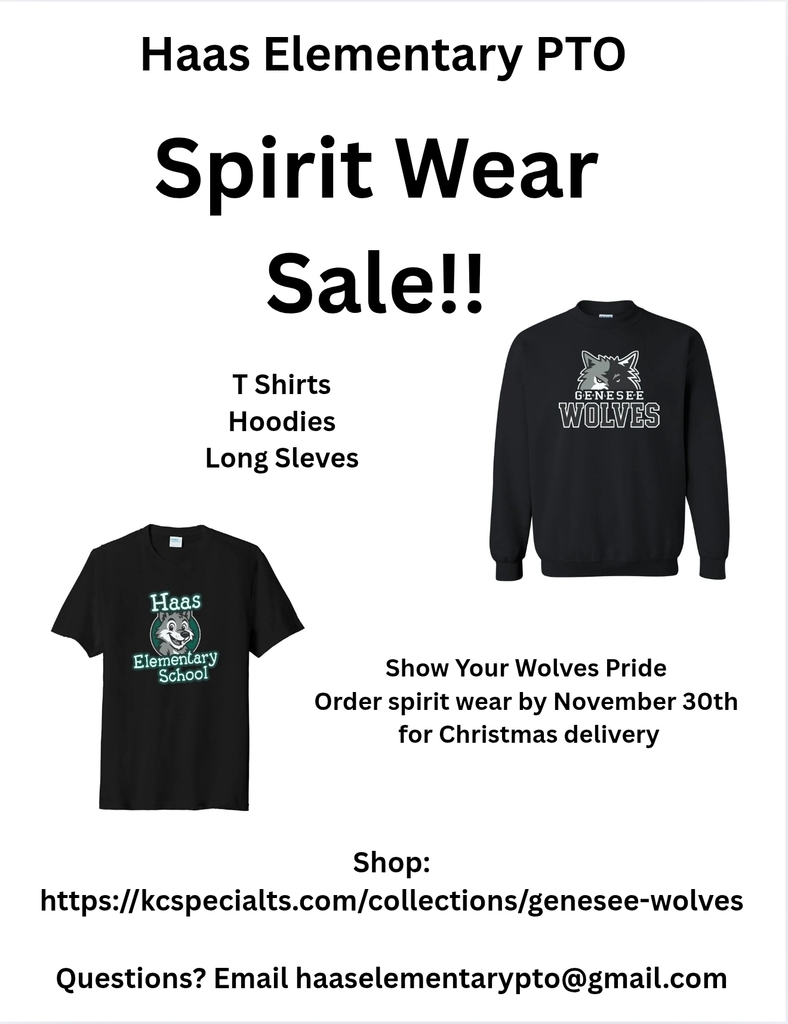 Haas Spirit Wear