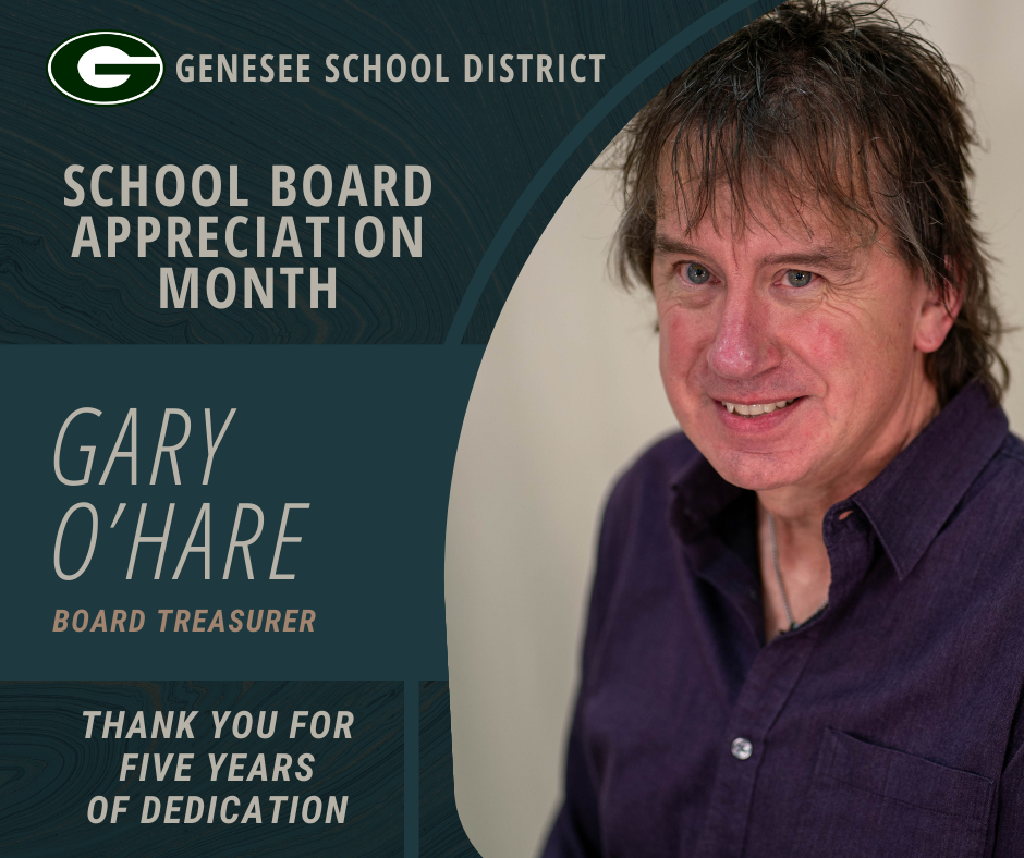 Gary O'Hare School Board Appreciation Post