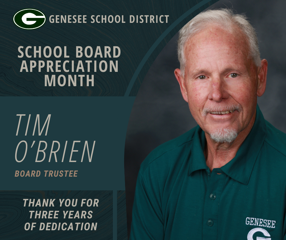 Tim O'Brien School Board Appreciation Post