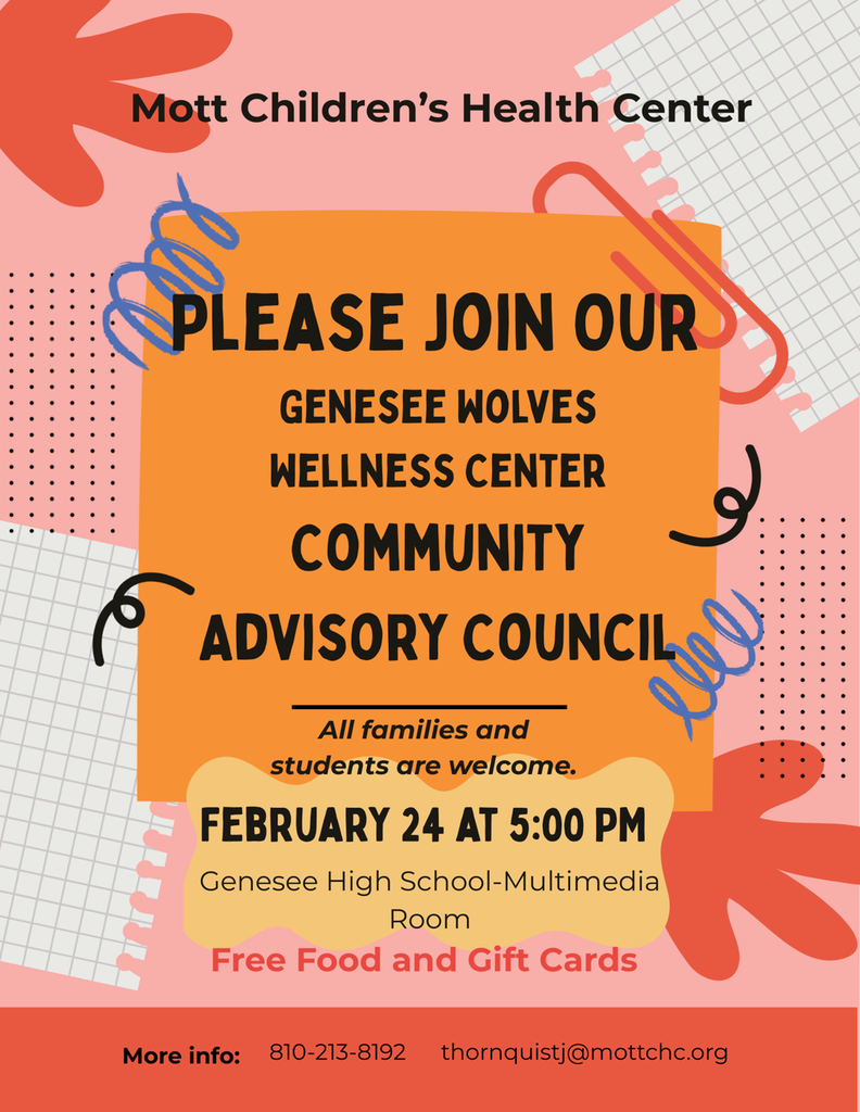 Wolves Wellness Advisory Council Meeting 2/24