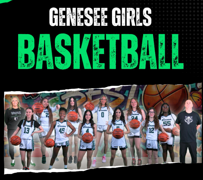 Girls basketball team pictured