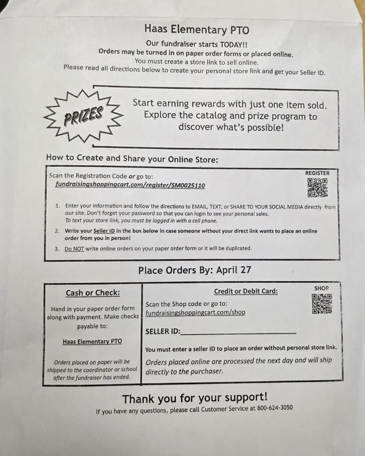 PTO Fundraiser 