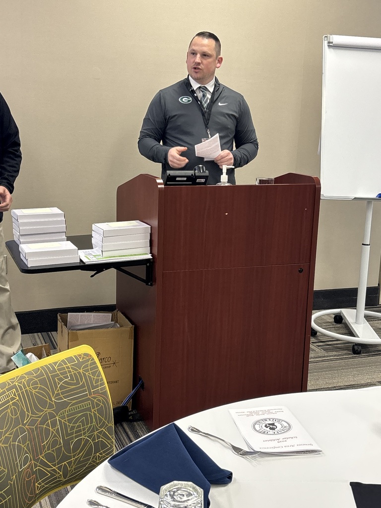 Principal Jay Magro speaking to the room