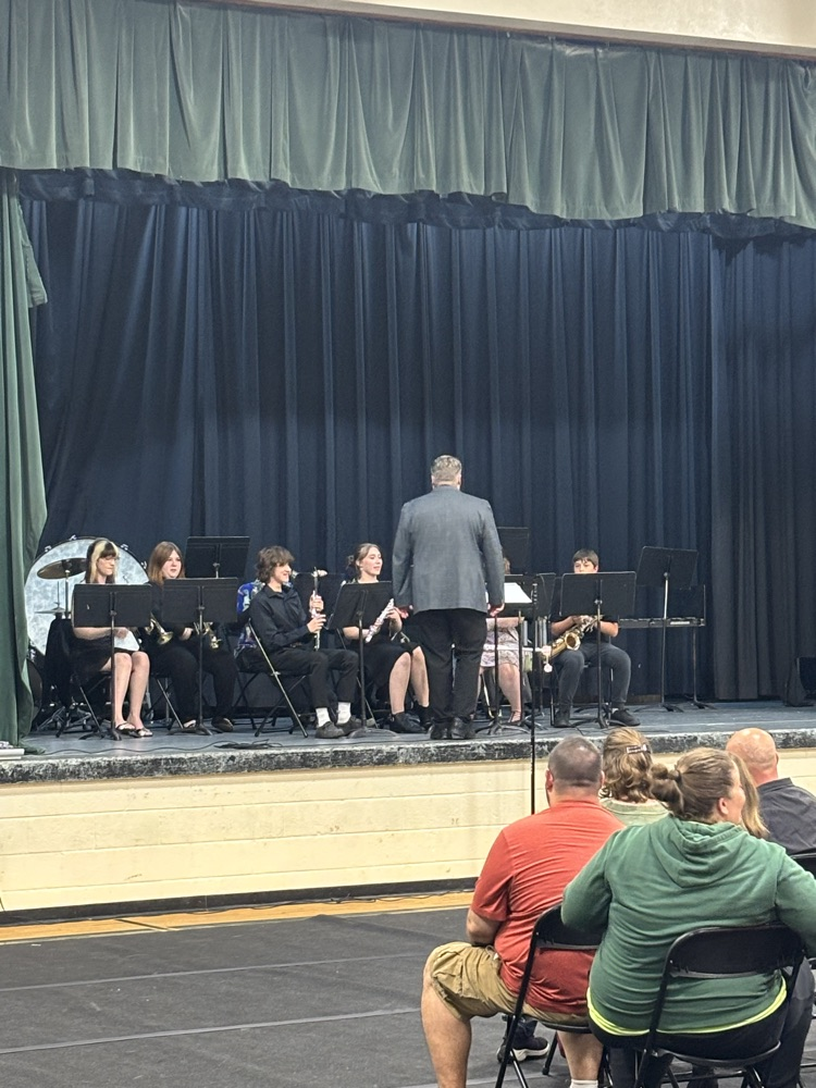 High School Band Performing 2
