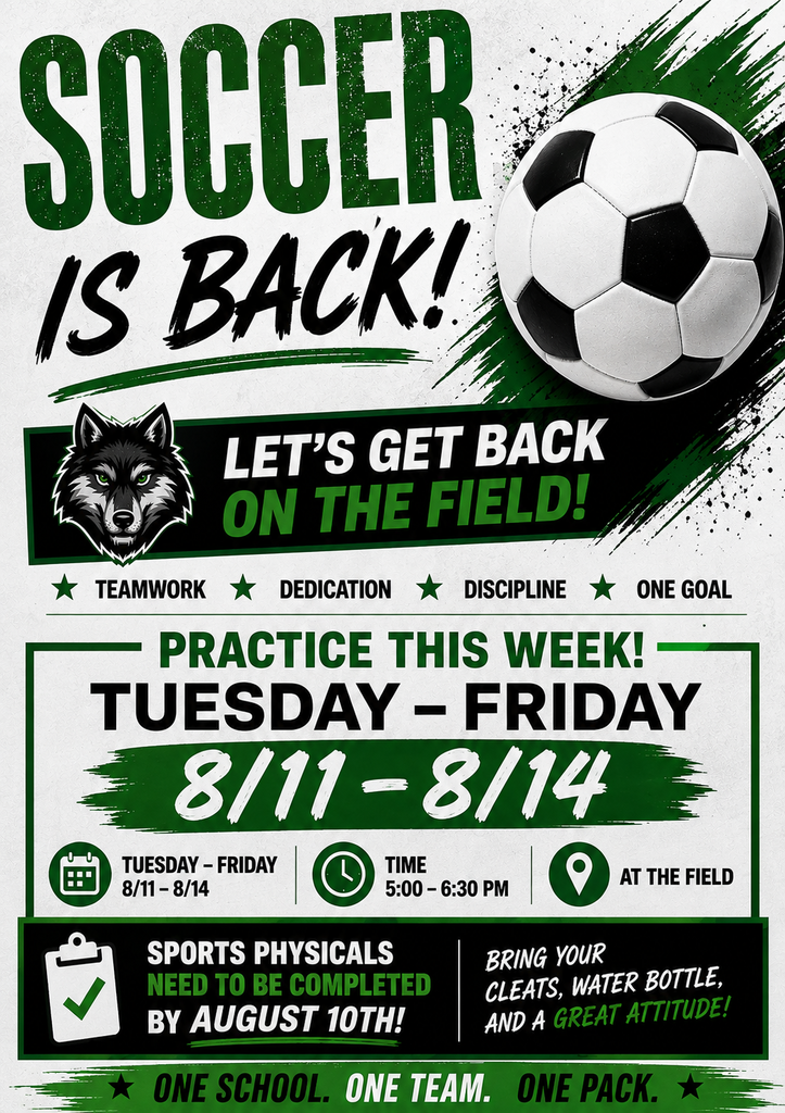 Soccer Announcement