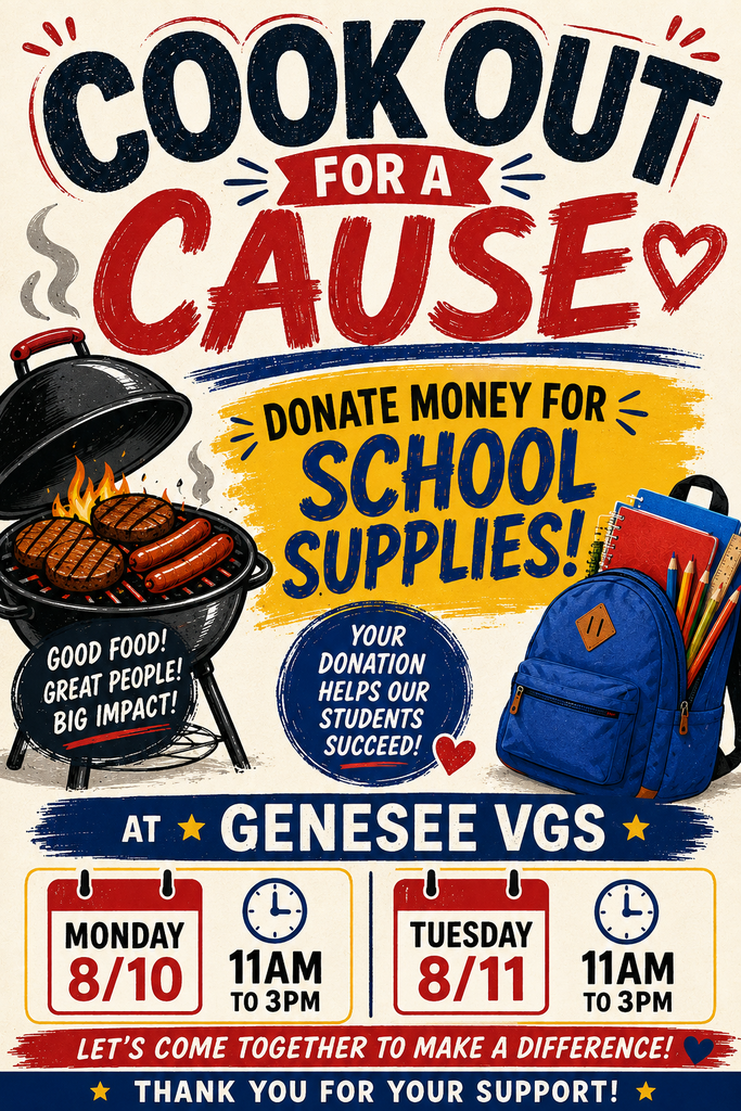 Cookout for a Cause at VG's in Genesee 
