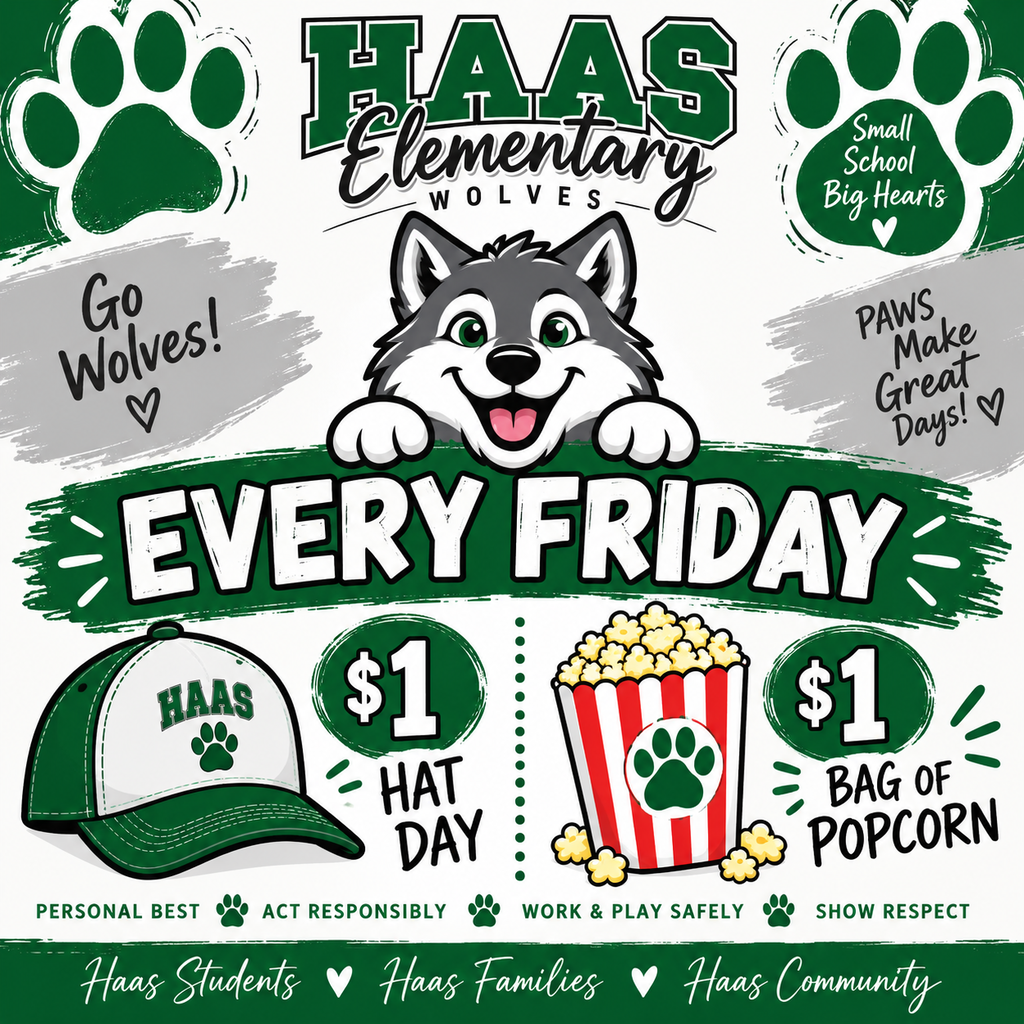 Haas Hat & Popcorn Friday's