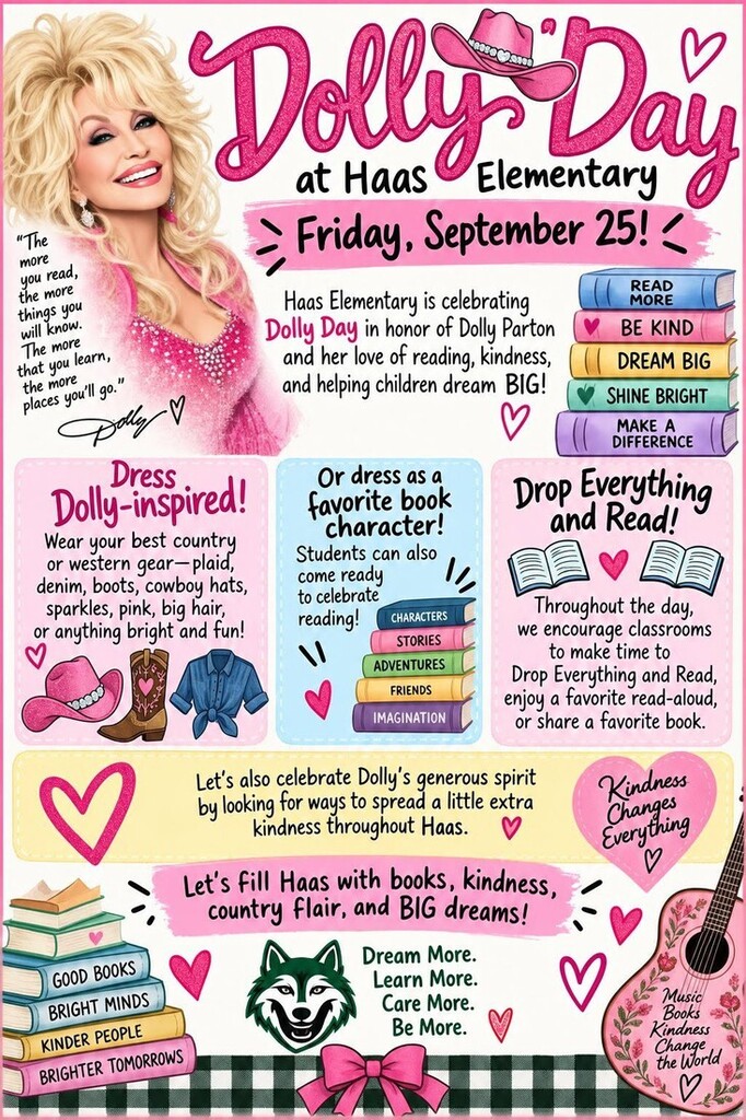 Haas Dolly Day (9/25)