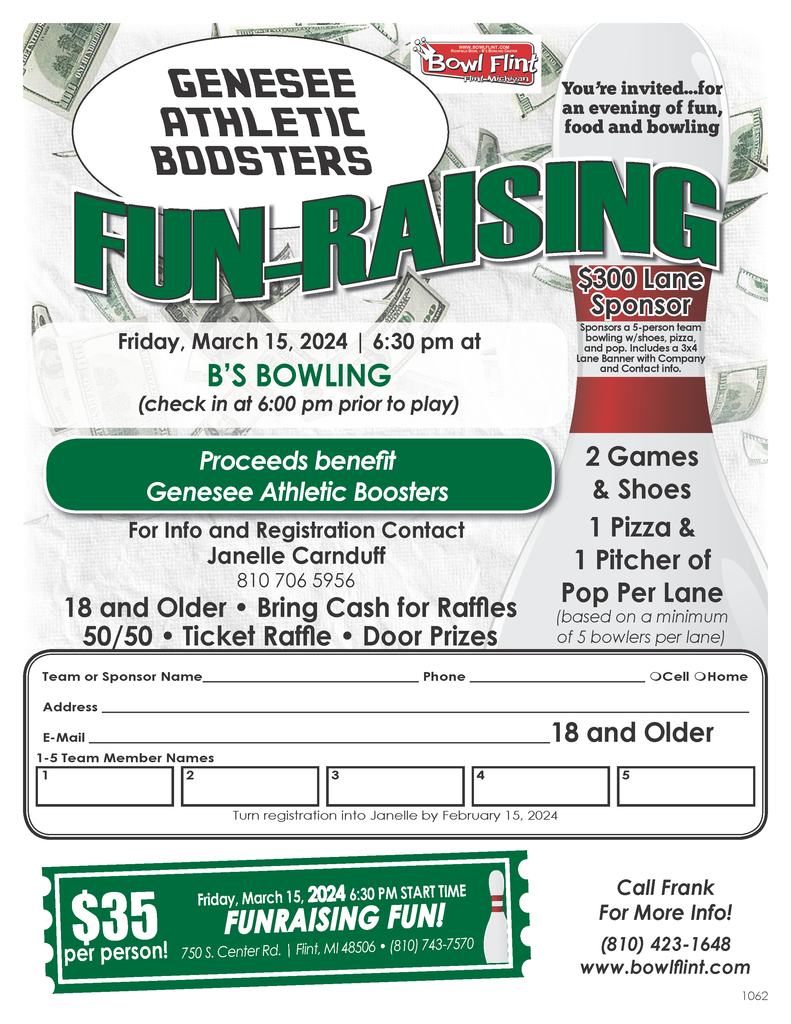 Bowling Fundraiser
