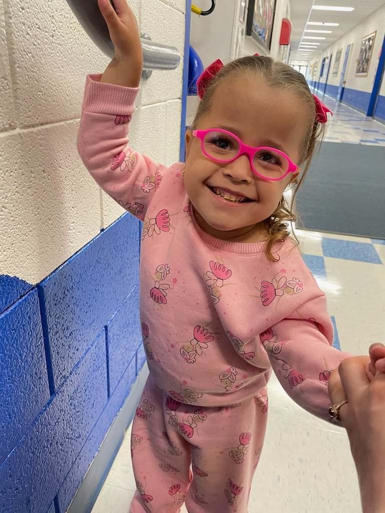 Happy and ready to learn! 💙💙