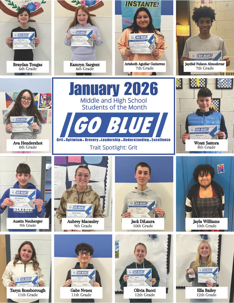 Students of the Month