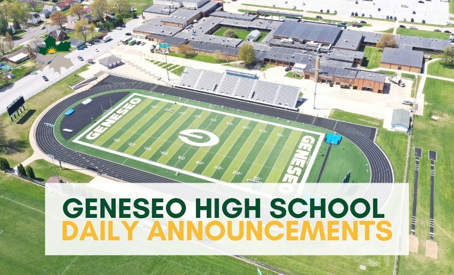GHS Announcements 9-2-26
