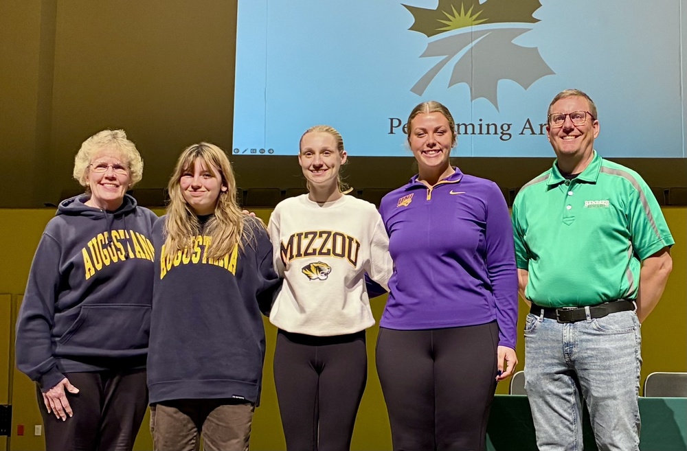Geneseo High School celebrates seniors at fine arts signing day