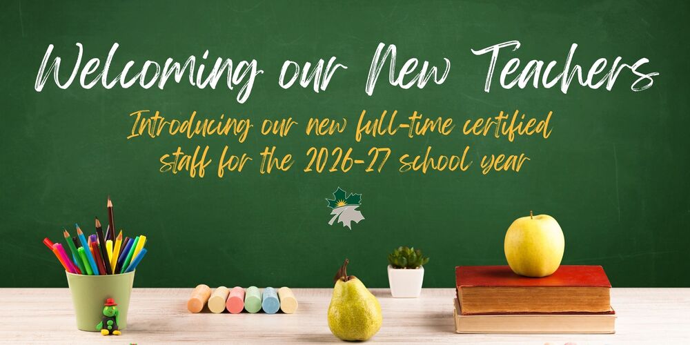 Introducing our new staff for the 2026-27 school year