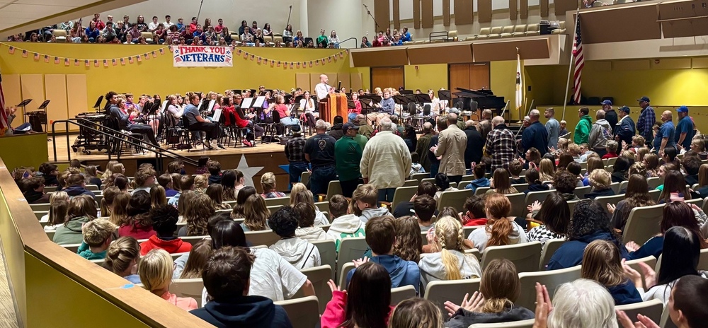 GHS invites local vets to its annual Veterans Day assembly